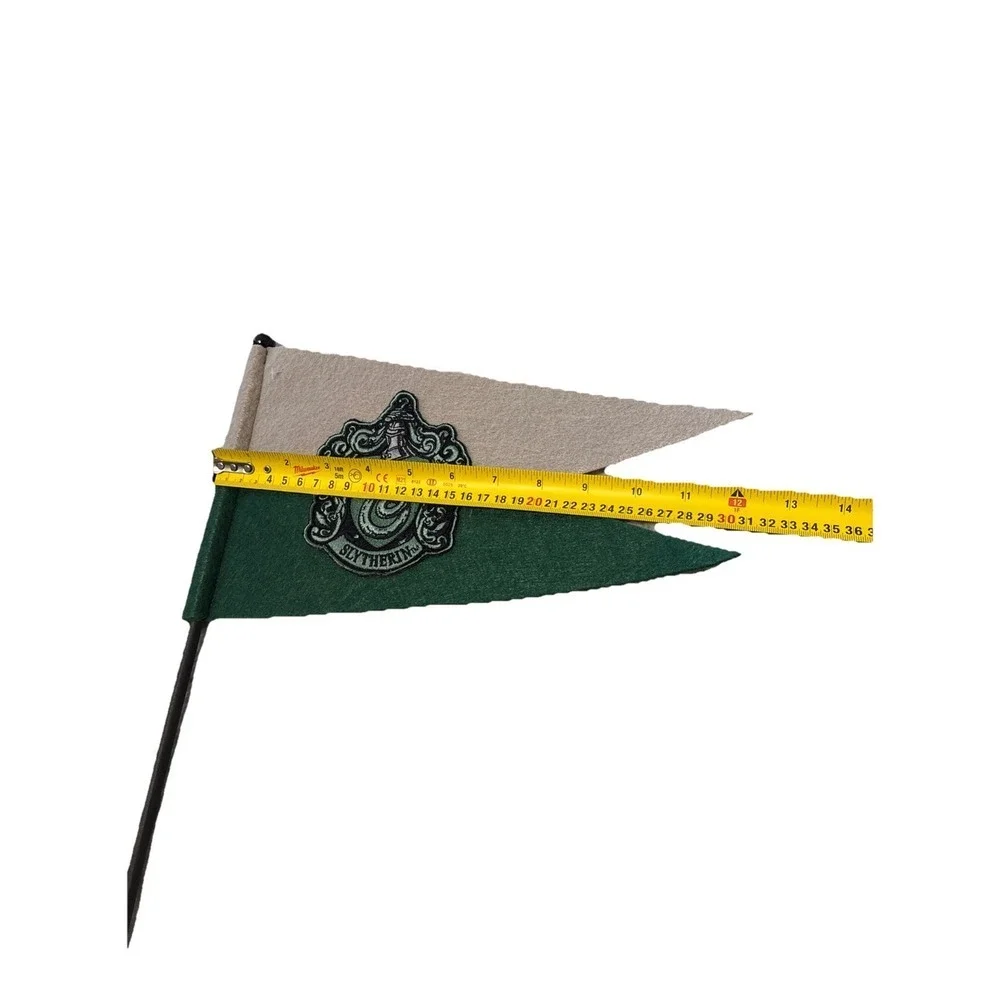Harry Potter Slytherin Pennant Flag House Crest Stick Wand New with Tag